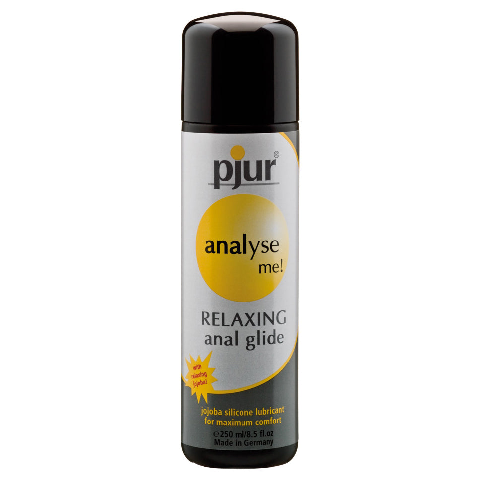Pjur Analyse me Glide Jojoba Silicone Lubricant Transparent 250ml - Angelsandsinners