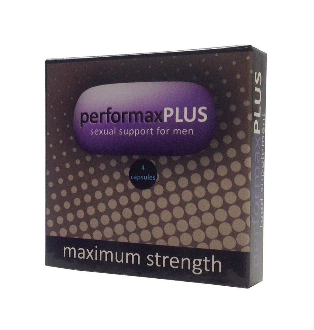 Performax PLUS Sexual Support For Men 4 Pack 450mg - Angelsandsinners