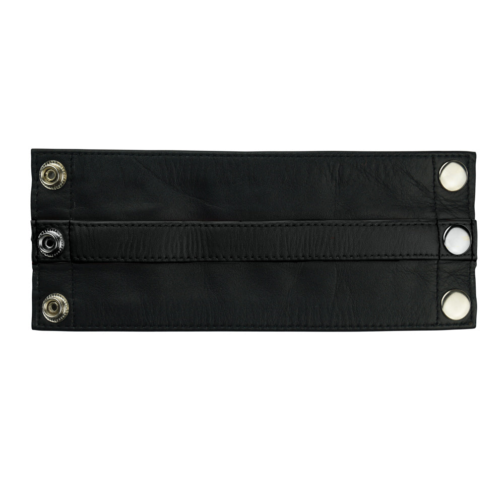 Prowler RED  Leather Wrist Wallet Black XL - Angelsandsinners