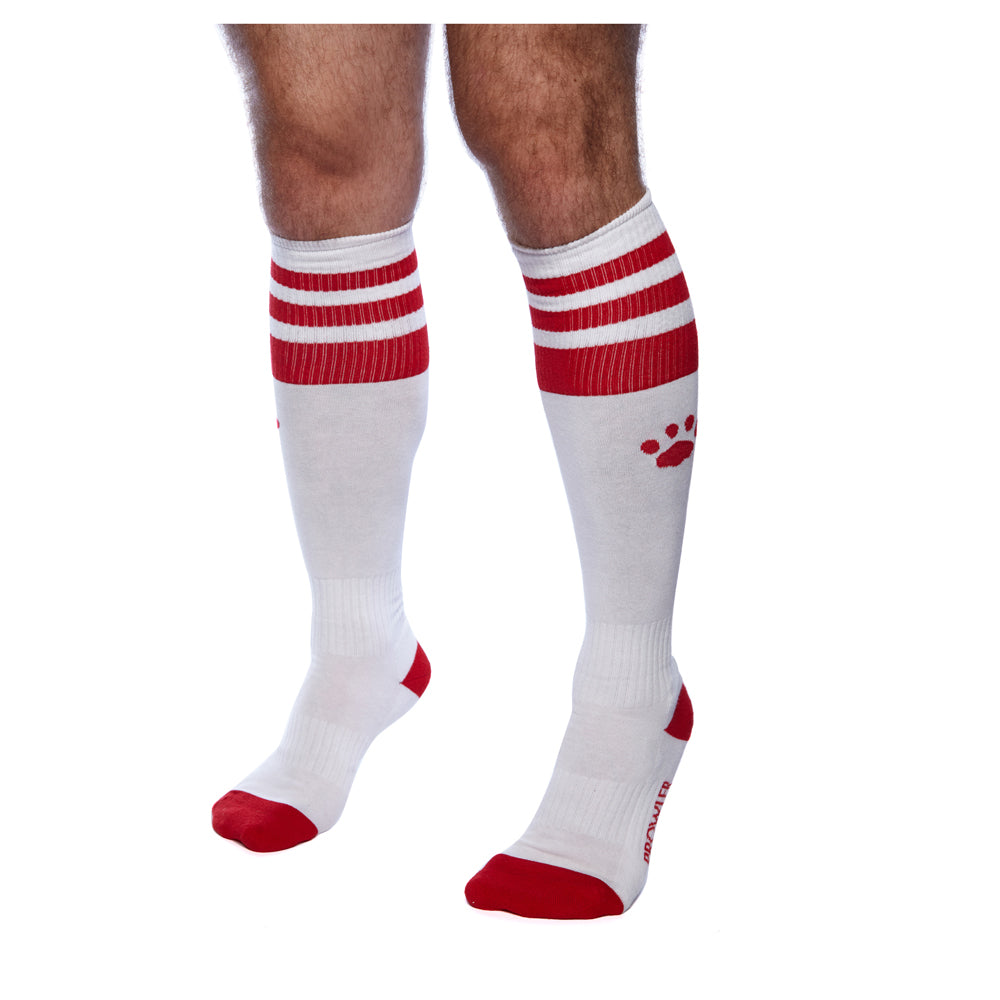 Prowler RED Football Sock White/Red OS - Angelsandsinners